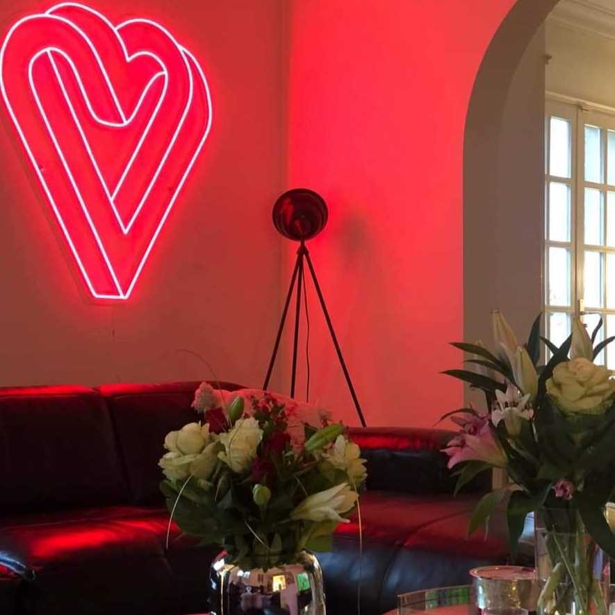 Infinity Heart - LED neon sign - YELLOWPOP UK