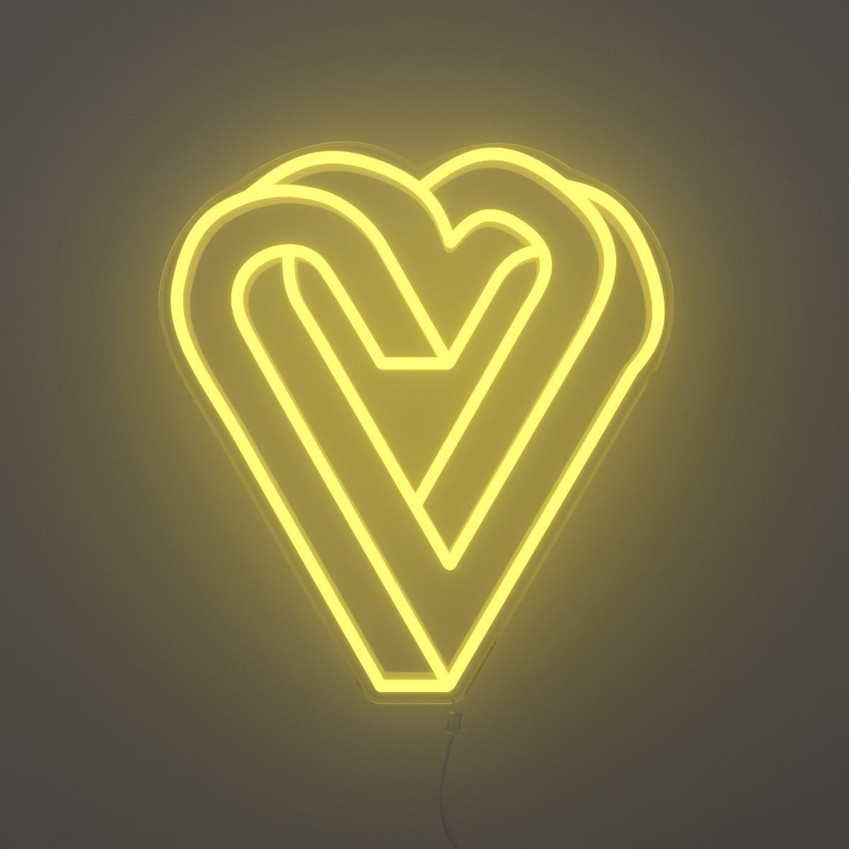 Infinity Heart - LED neon sign - YELLOWPOP UK