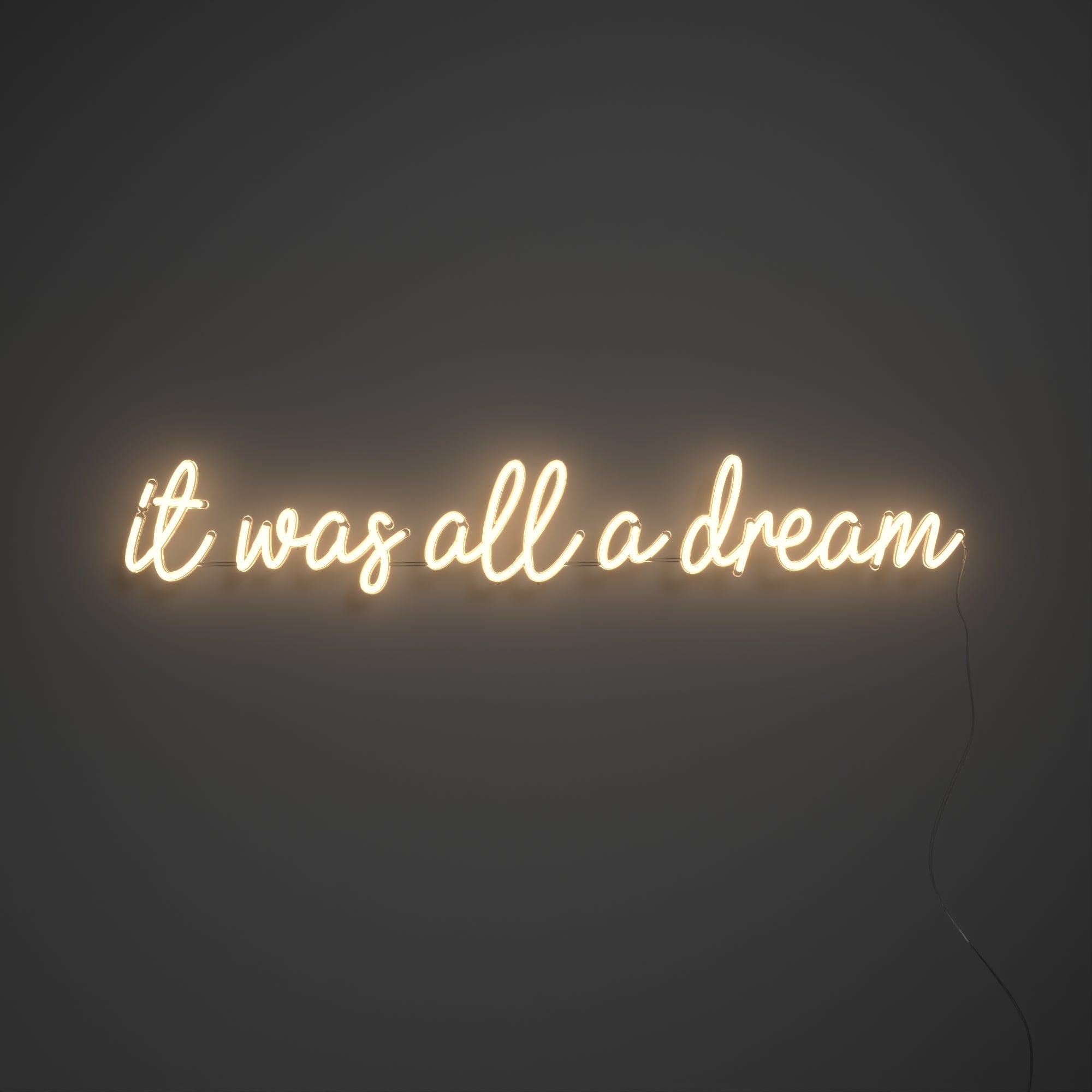 It was all a dream outlet led