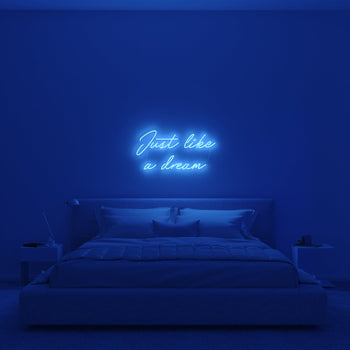 Just like a dream by Melissa - LED Neon Sign - YELLOWPOP UK