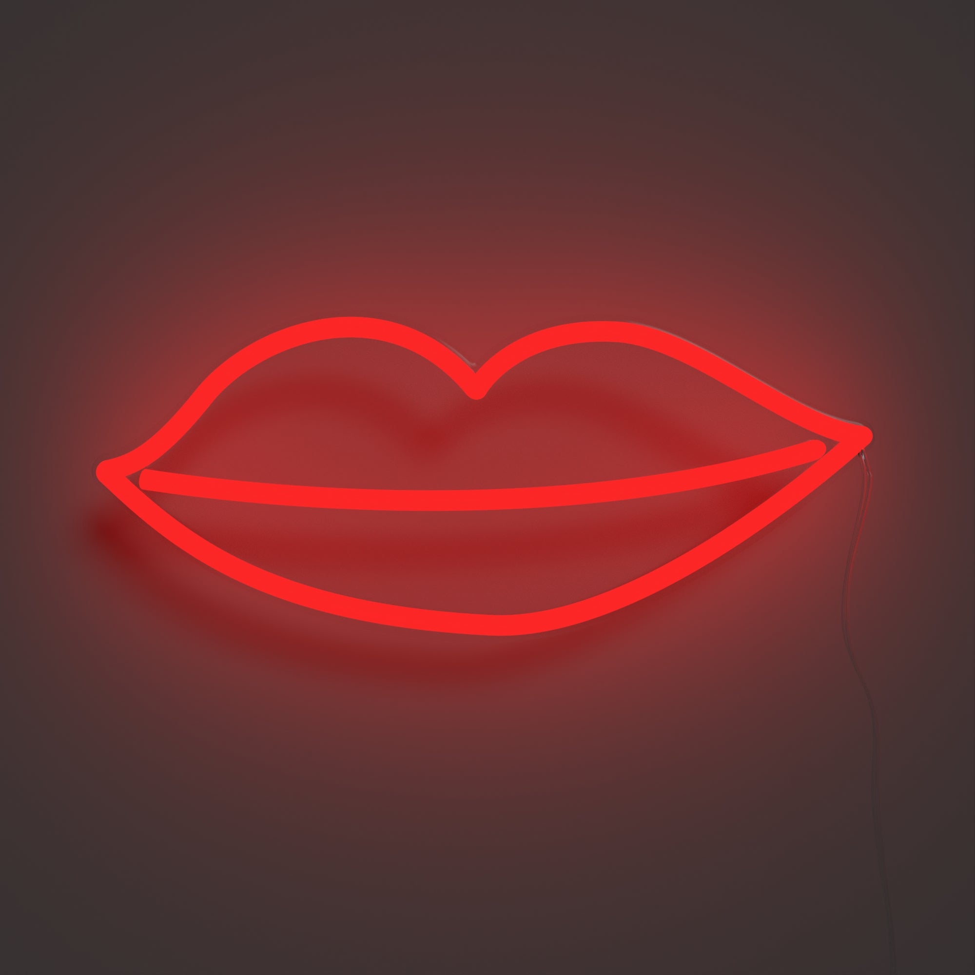 Kissy Lips - LED neon sign - YELLOWPOP UK