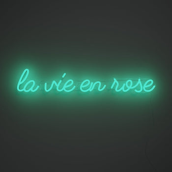 La vie en rose - LED neon sign - YELLOWPOP UK