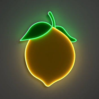 Lemon - LED neon sign - YELLOWPOP UK