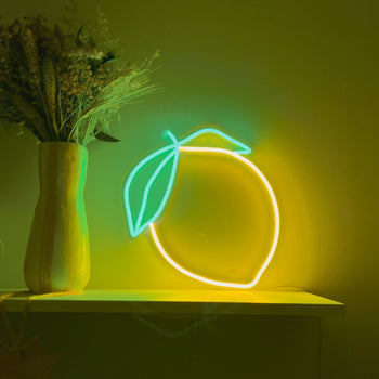 Lemon - LED neon sign - YELLOWPOP UK