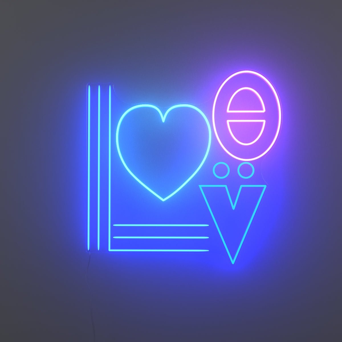 Love, LED neon sign by Jonathan Adler - YELLOWPOP UK