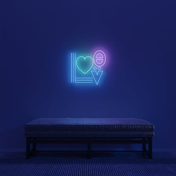 Love, LED neon sign by Jonathan Adler - YELLOWPOP UK