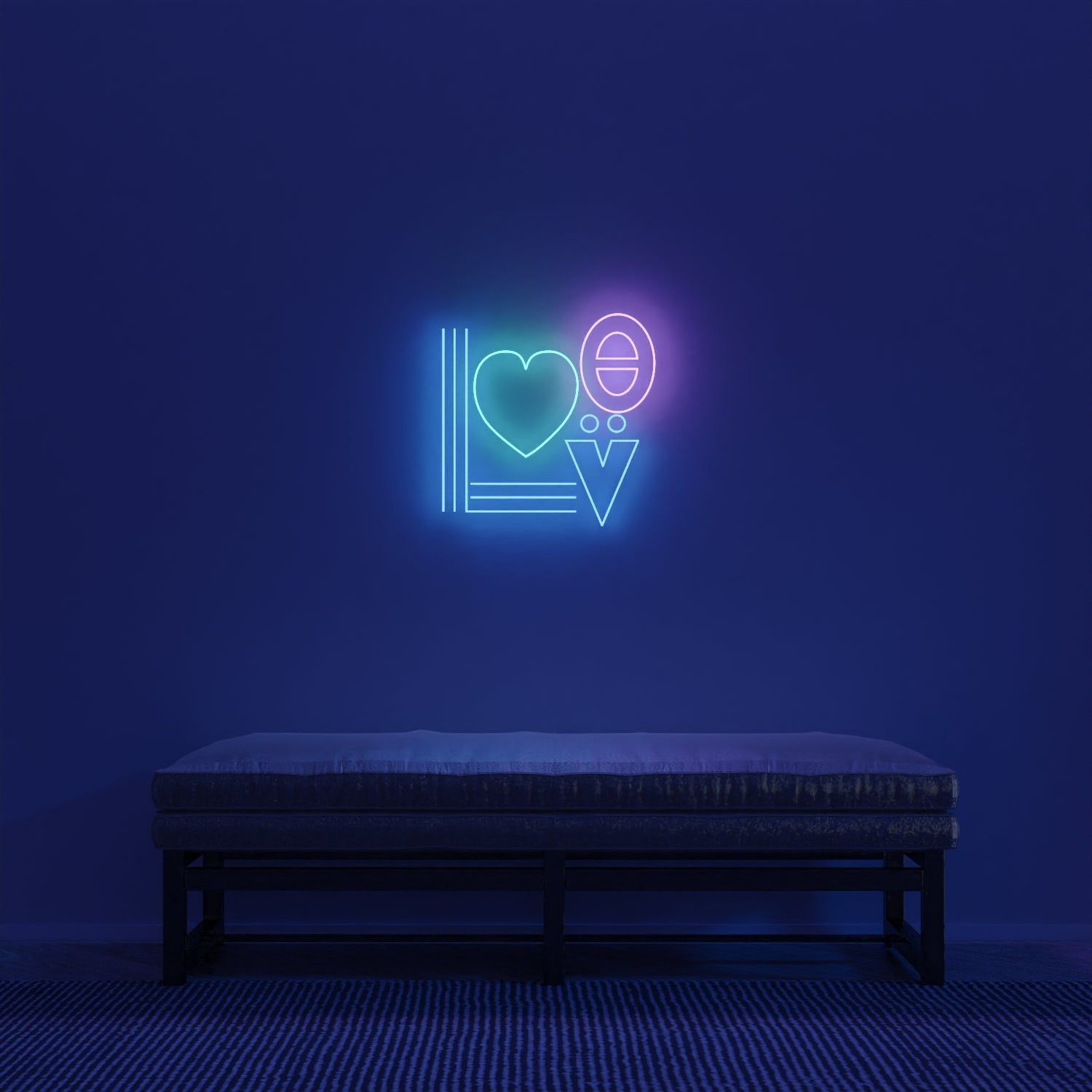 Love, LED neon sign by Jonathan Adler - YELLOWPOP UK