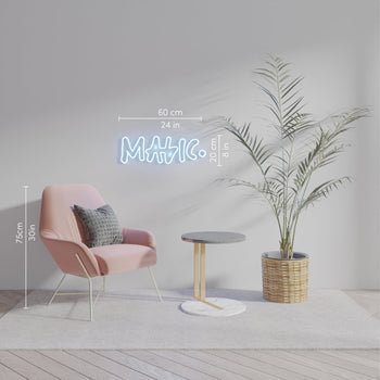 Magic by Gregory Siff, LED Neon Sign - YELLOWPOP UK