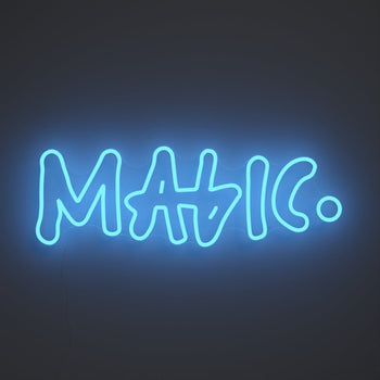 Magic by Gregory Siff, LED Neon Sign - YELLOWPOP UK