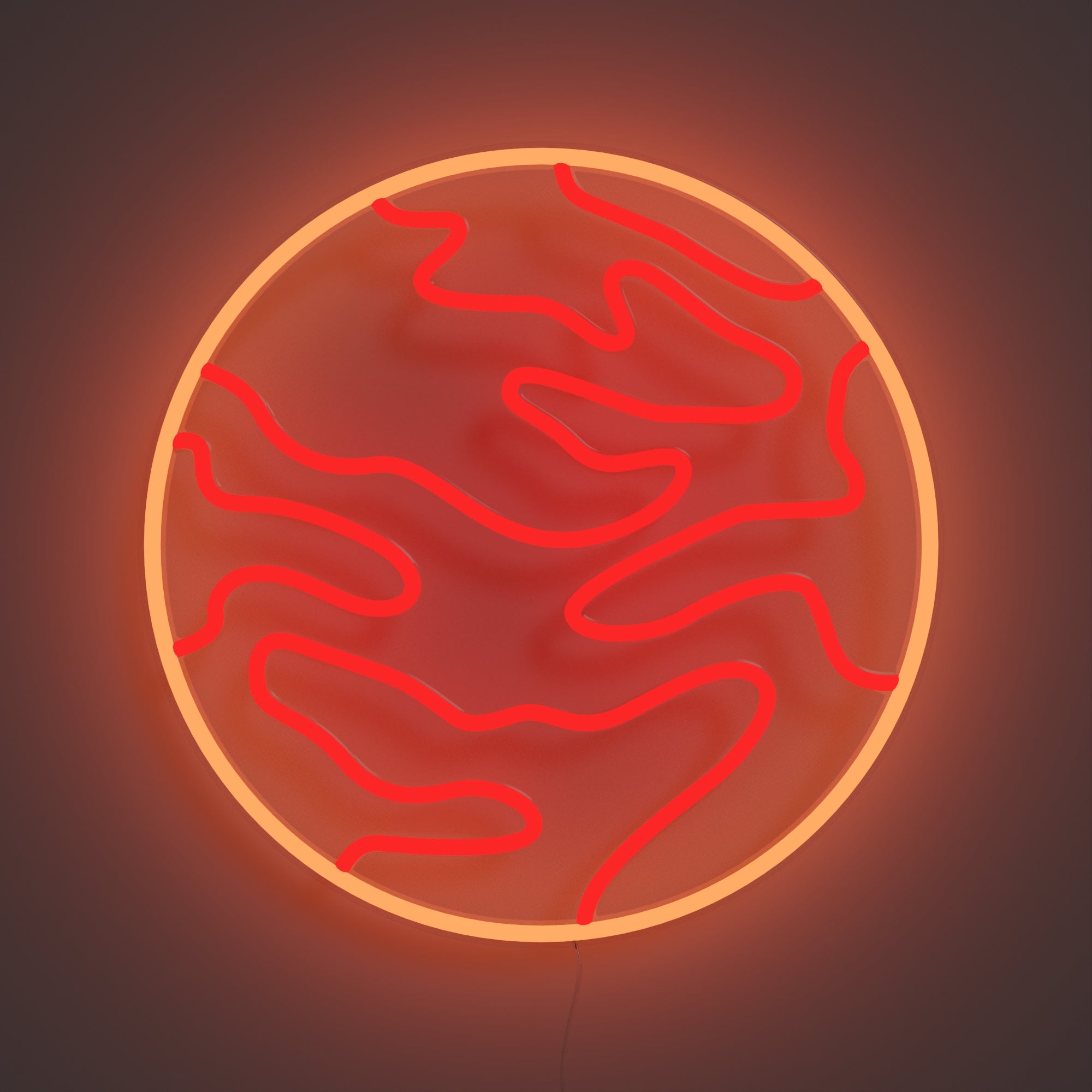 Mars - LED neon sign - YELLOWPOP UK