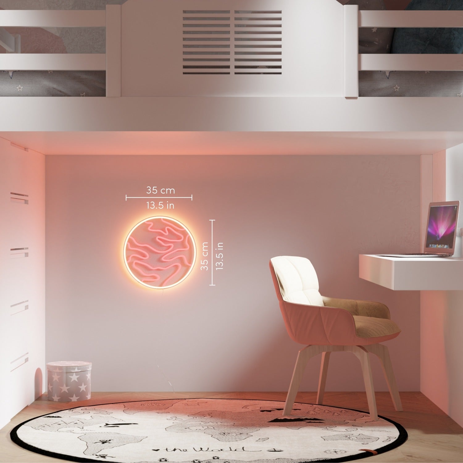 Mars - LED neon sign - YELLOWPOP UK