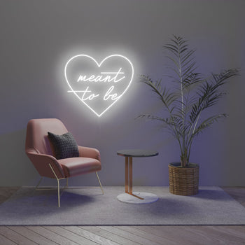Meant to be by Melissa - LED Neon Sign - YELLOWPOP UK