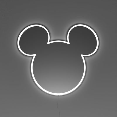 Mickey Silver Mirror by Yellowpop 