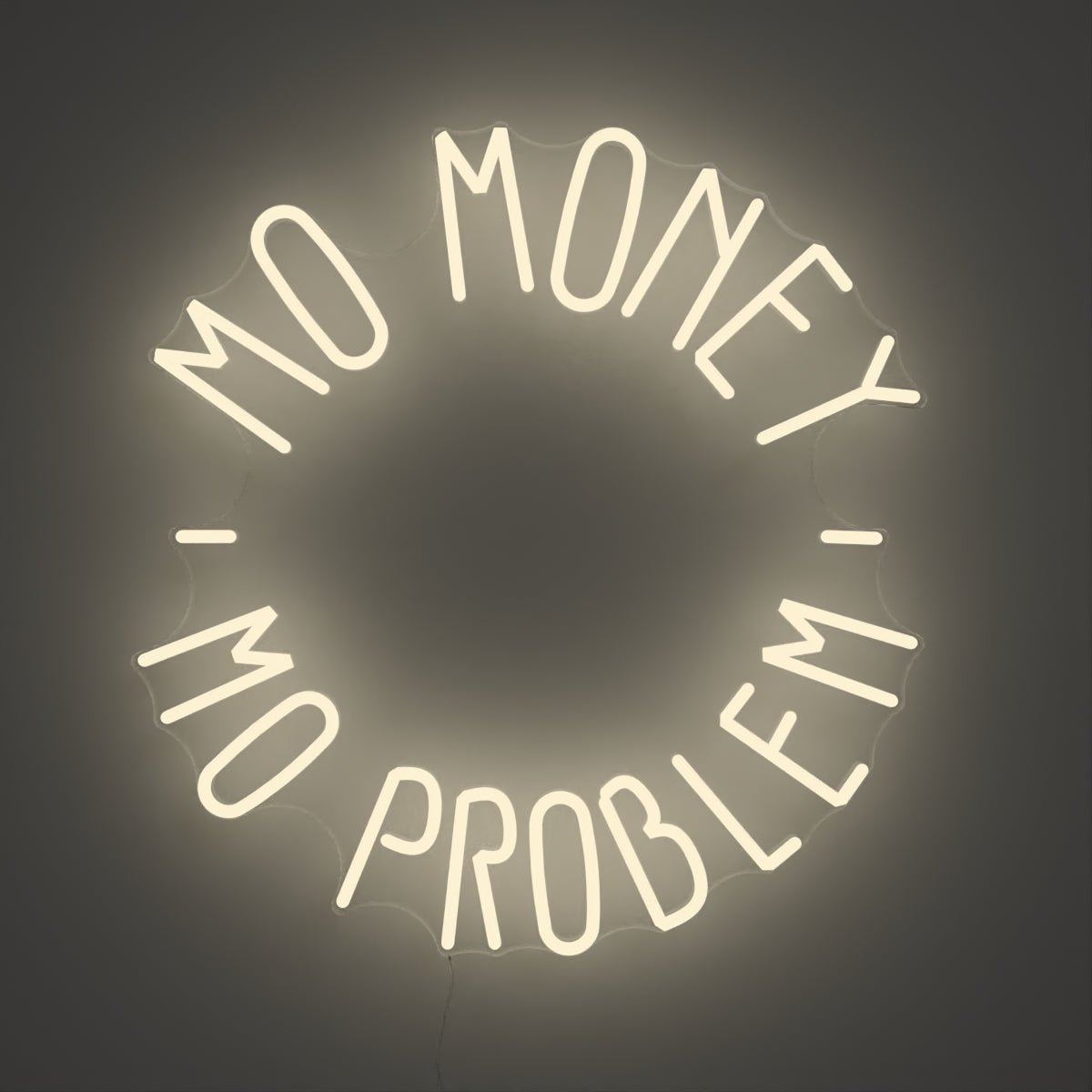 Mo money mo problem - LED neon sign - YELLOWPOP UK