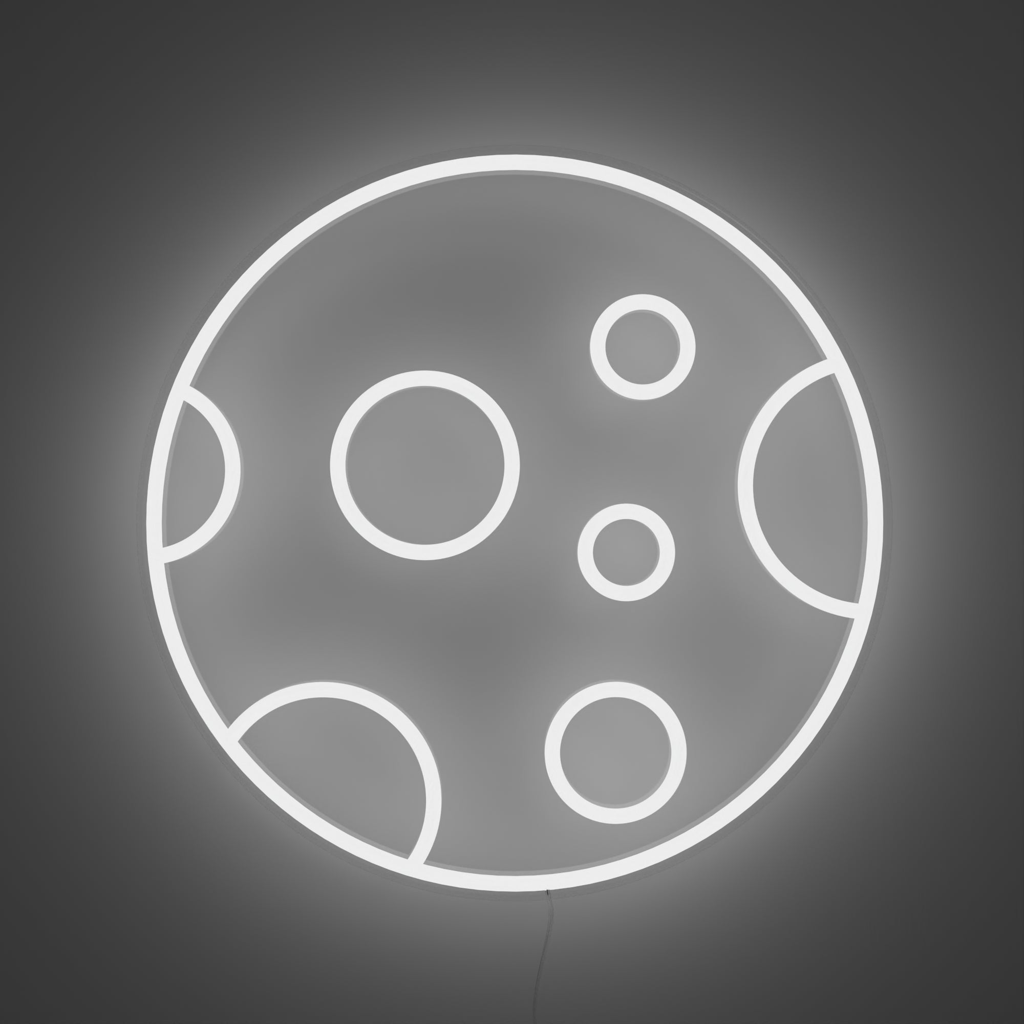 Moon - LED neon sign - YELLOWPOP UK