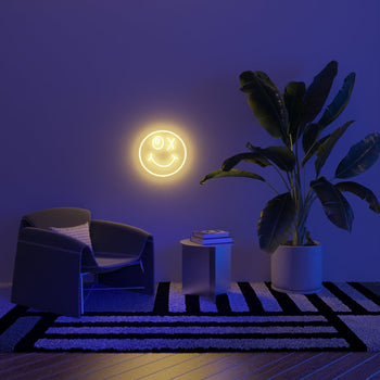 Mr A by Smiley World x André Saraiva - LED neon sign - YELLOWPOP UK