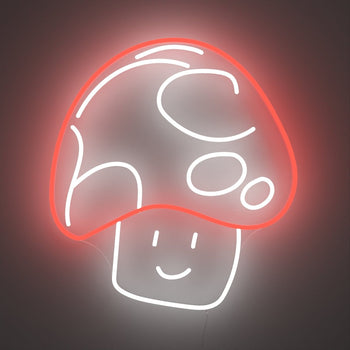 Mushroom by Gregory Siff, LED Neon Sign - YELLOWPOP UK