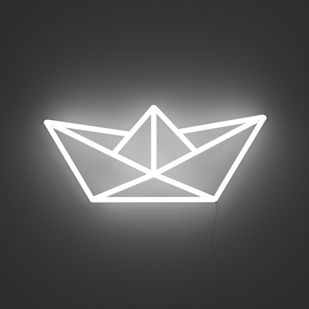 Paper Sailboat - LED neon sign – YELLOWPOP
