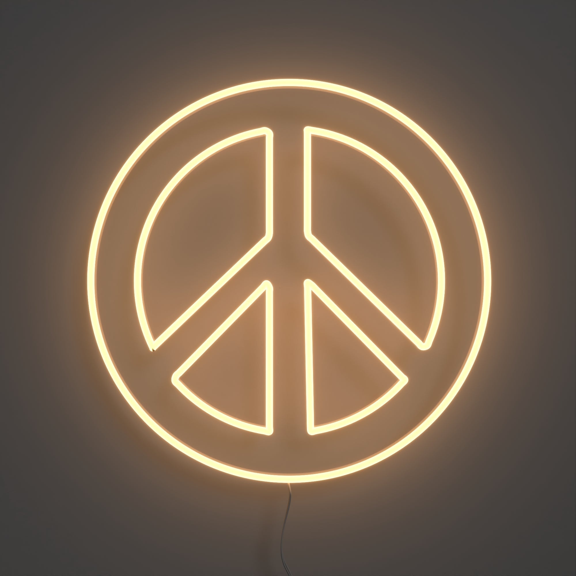 Peace & Love, LED neon sign - YELLOWPOP UK