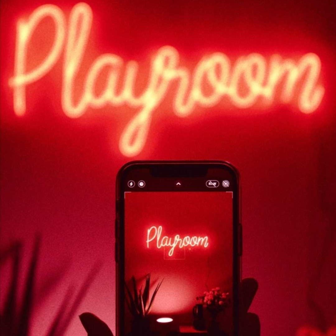 Playroom - LED neon sign - YELLOWPOP UK