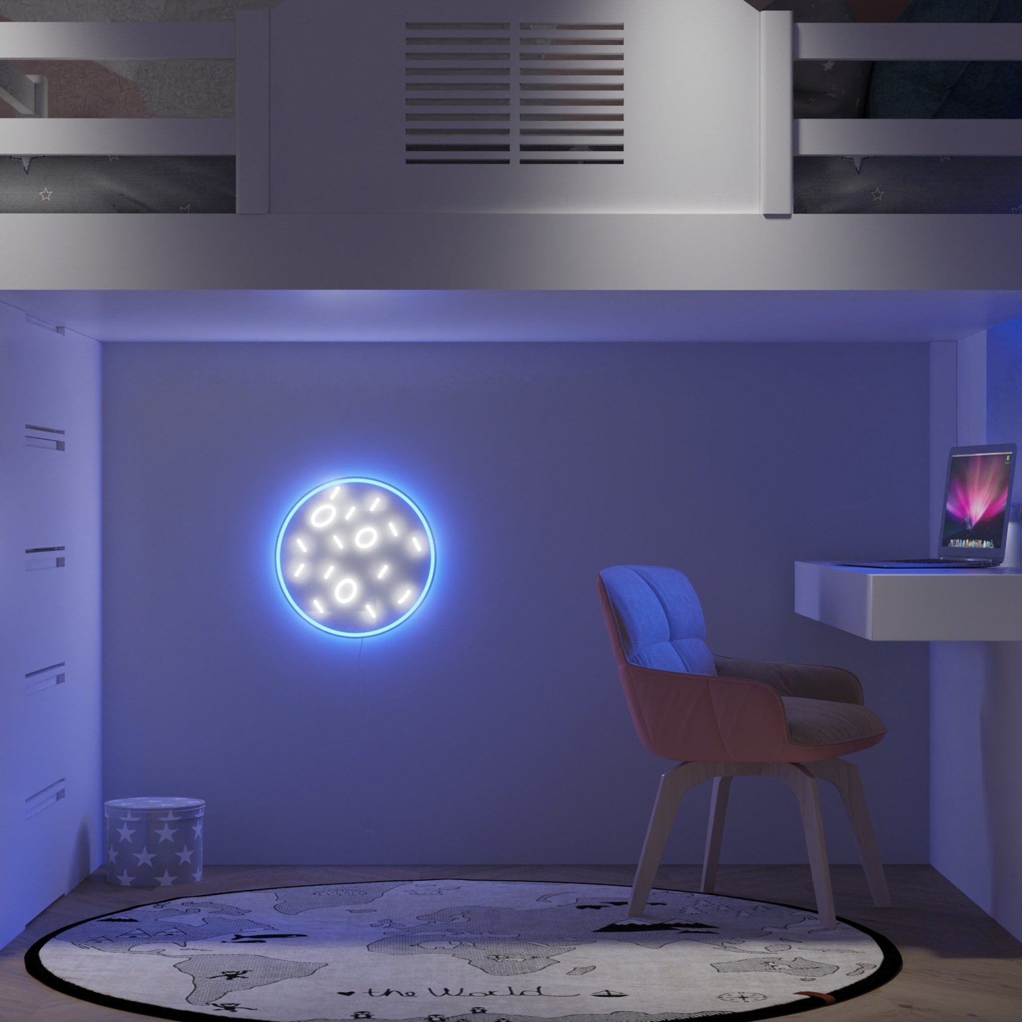 Pluto - LED neon sign - YELLOWPOP UK