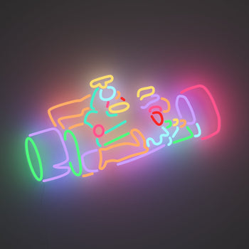 Racer by Yoni Alter, LED neon sign - YELLOWPOP UK