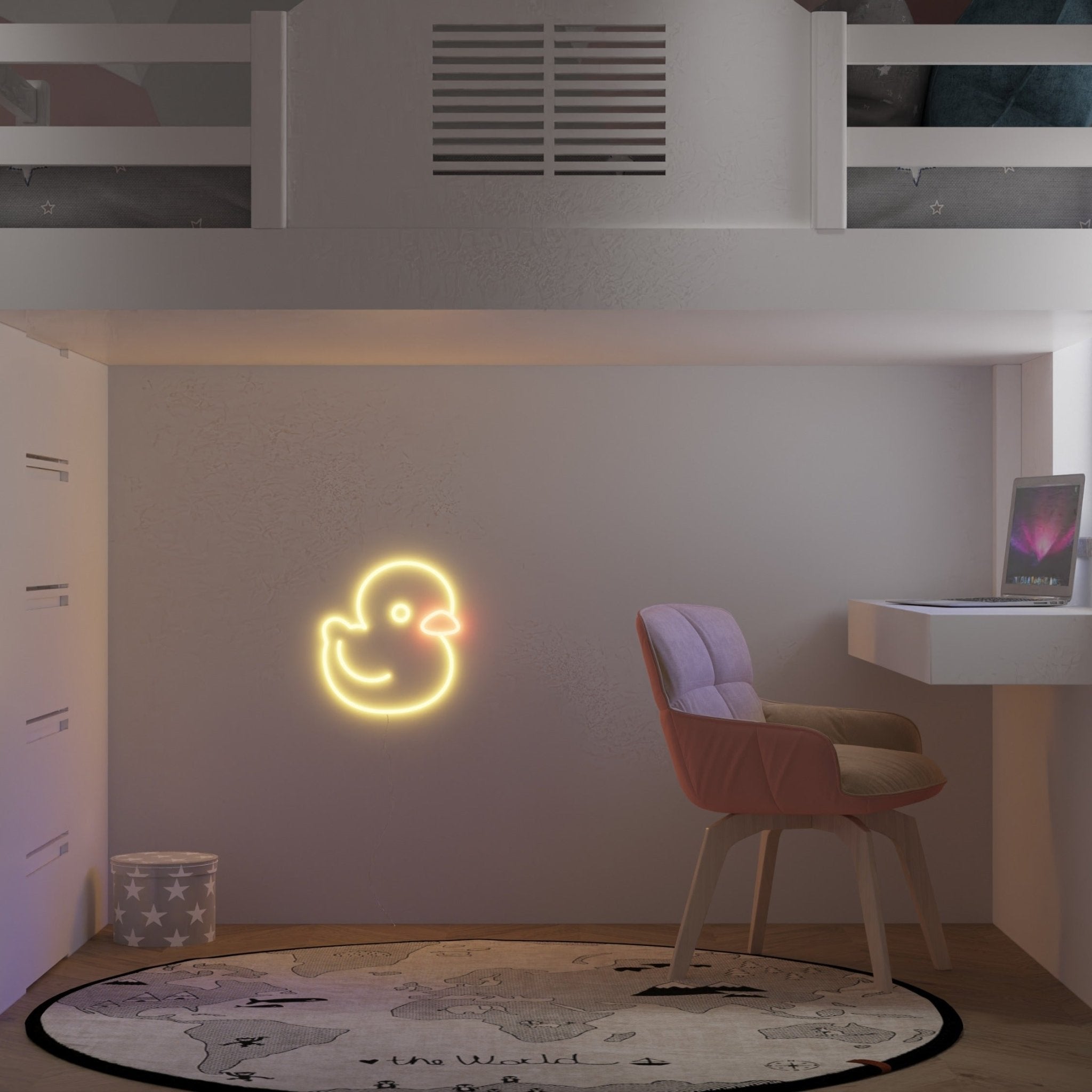 Rubber Ducky - LED neon sign - YELLOWPOP UK