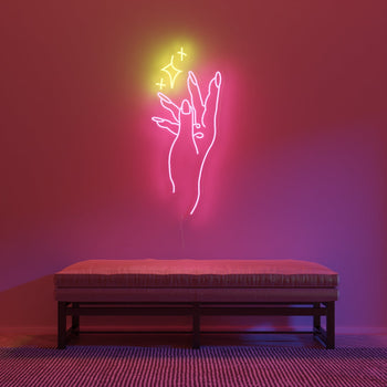Sass hand by Girl Knew York - LED Neon Sign - YELLOWPOP UK