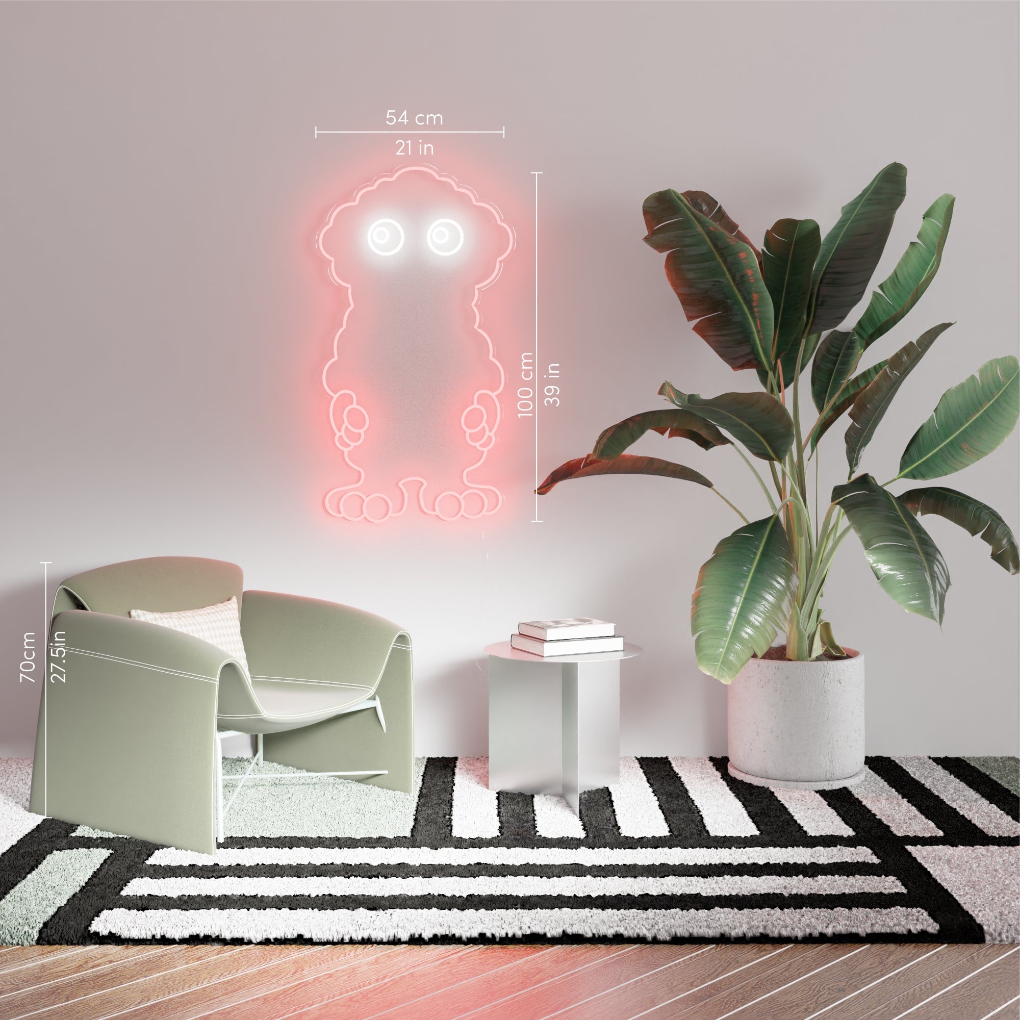 Scoop by Raider, LED neon sign - YELLOWPOP UK