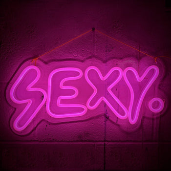 Sexy by Gregory Siff, LED Neon Sign - YELLOWPOP UK