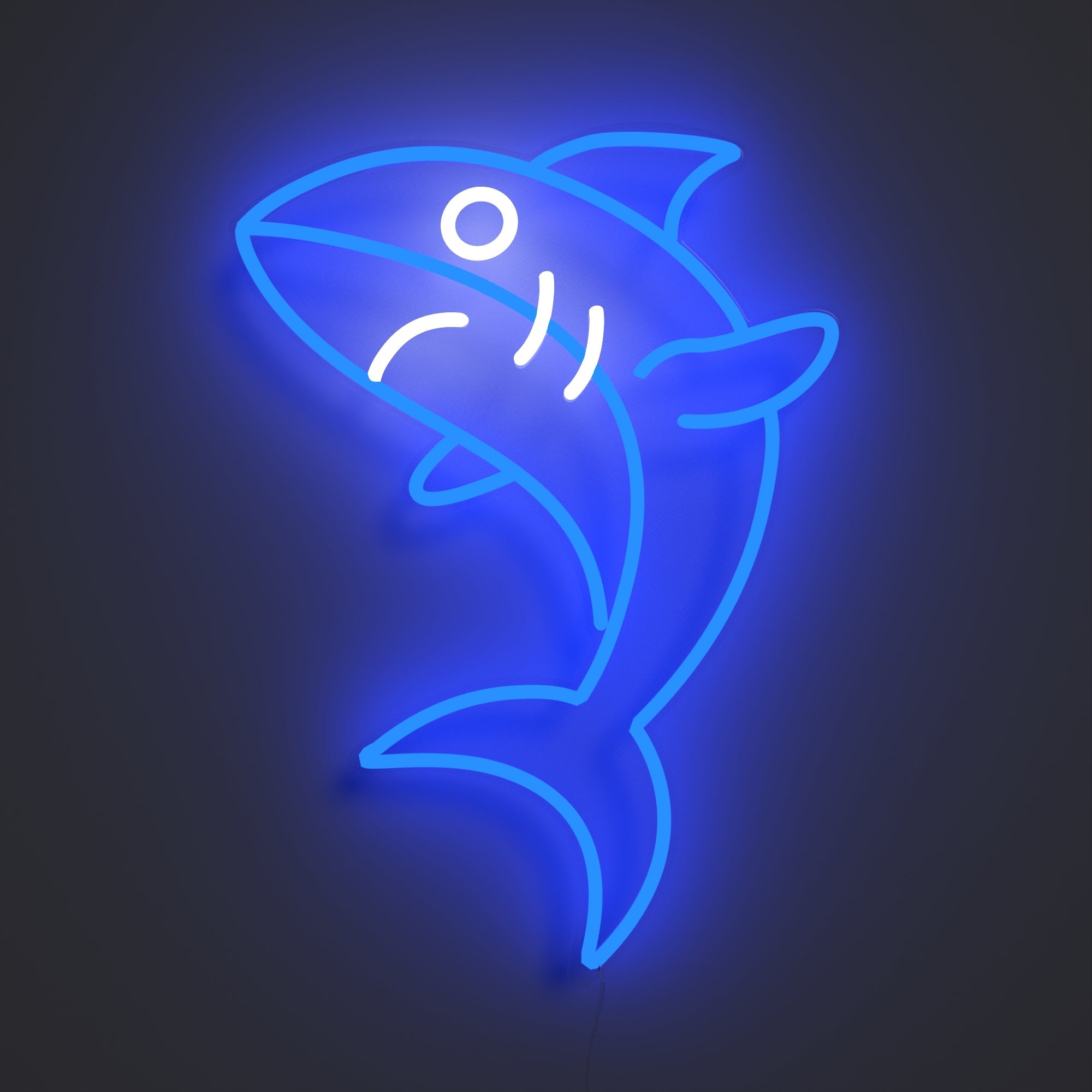 Sharky - LED neon sign - YELLOWPOP UK