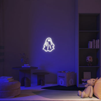 Sheet Ghost - LED neon sign - YELLOWPOP UK