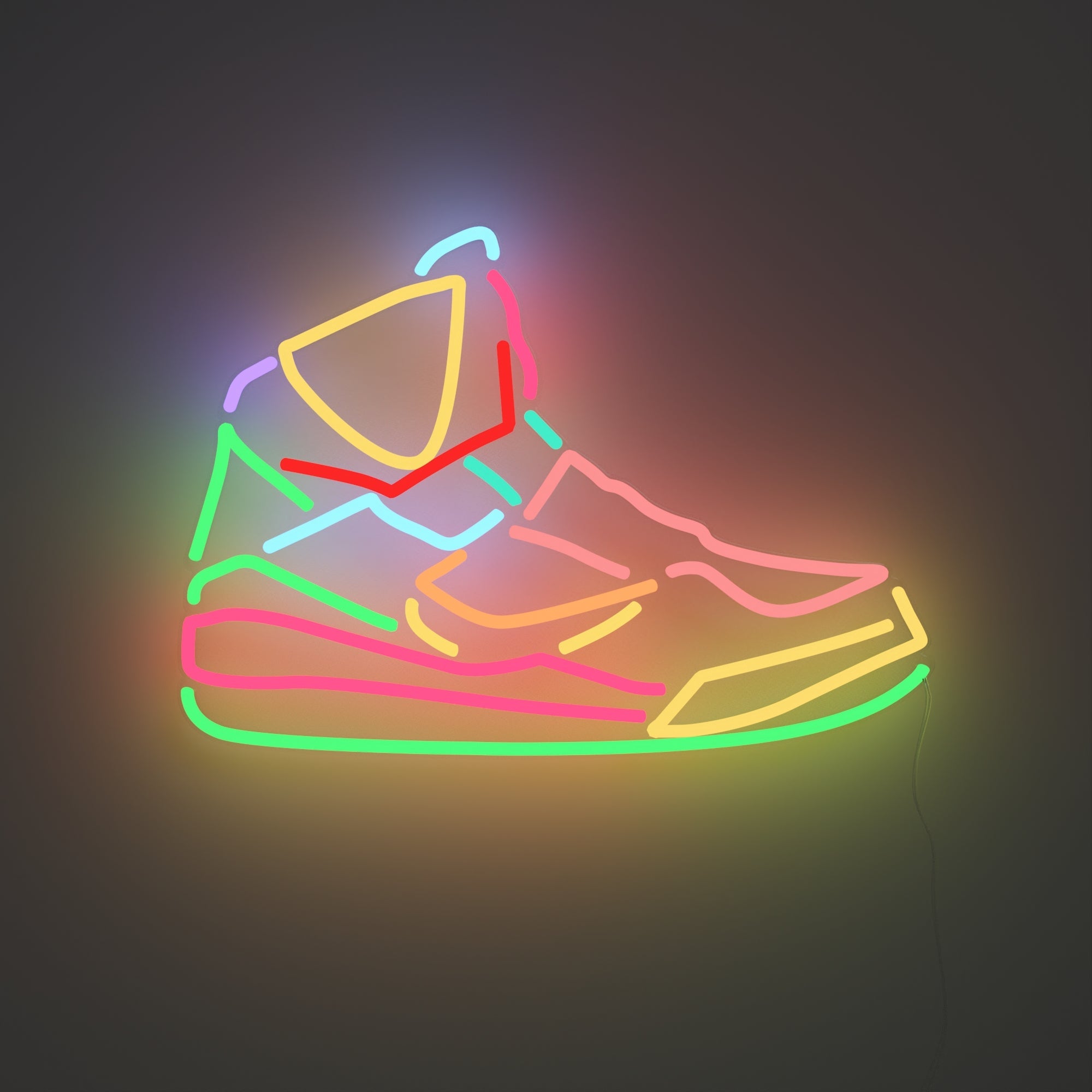 Sneaker by Yoni Alter, LED neon sign - YELLOWPOP UK