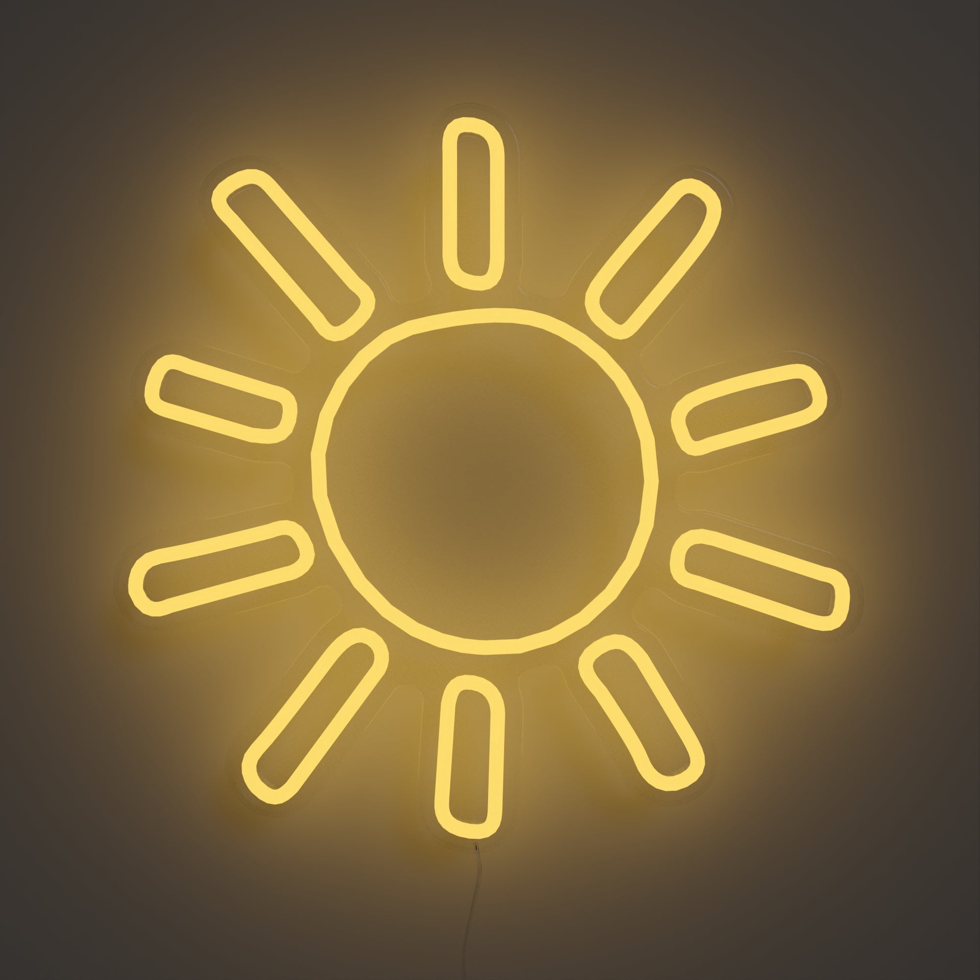 Solar Burst - LED neon sign - YELLOWPOP UK