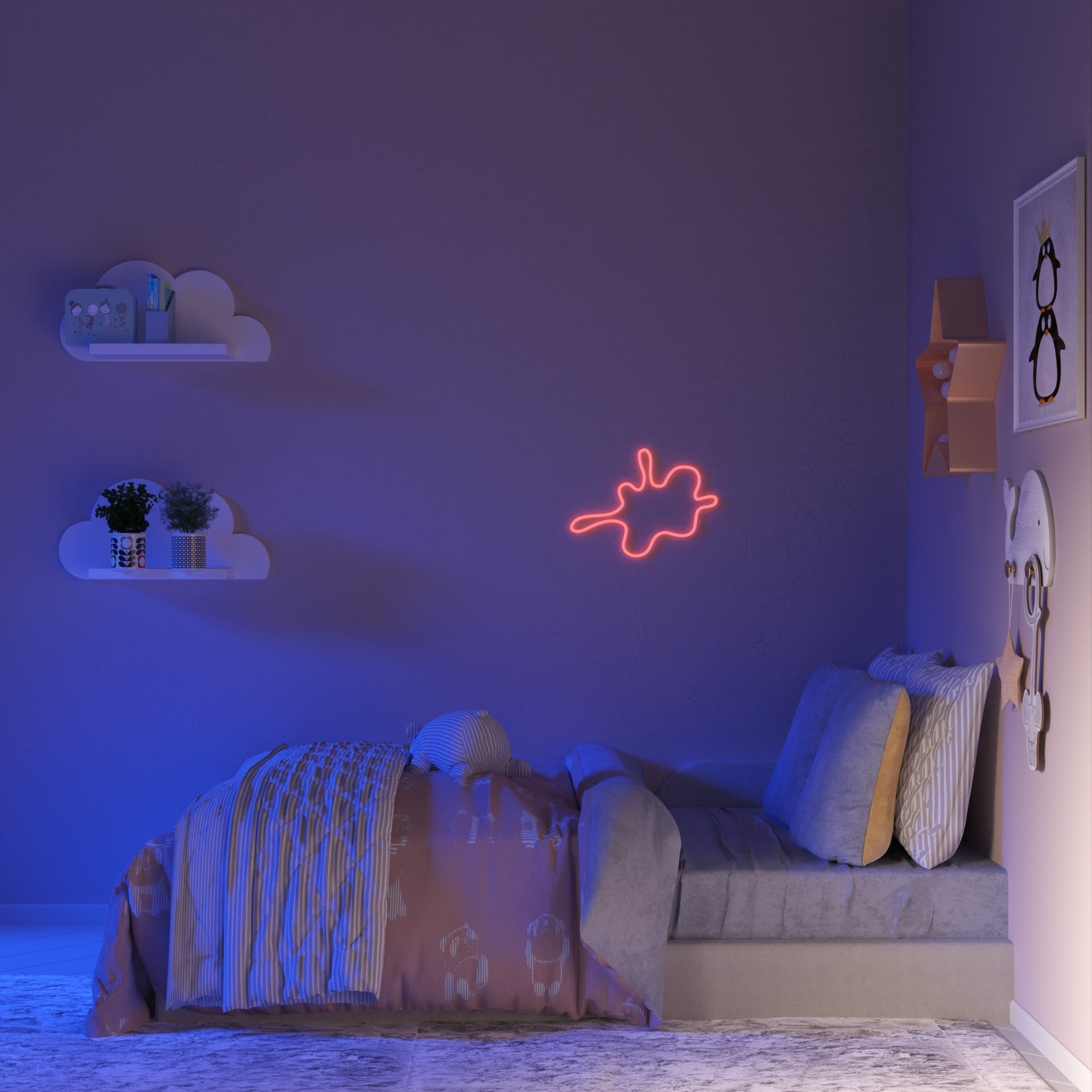 Splash Zone - LED neon sign - YELLOWPOP UK