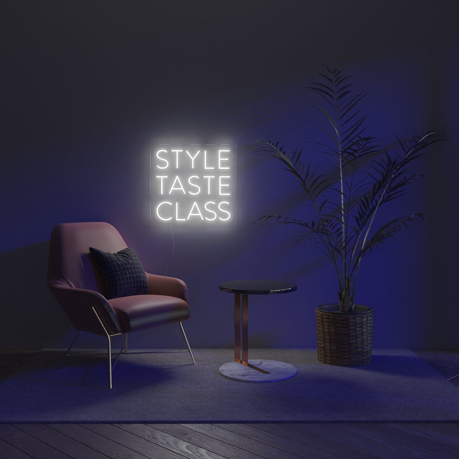 Style, Taste, Class by Bobby Berk, LED neon sign - YELLOWPOP UK