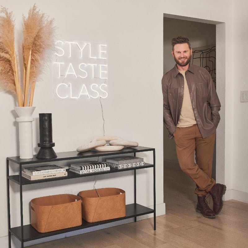 Style, Taste, Class by Bobby Berk, LED neon sign - YELLOWPOP UK