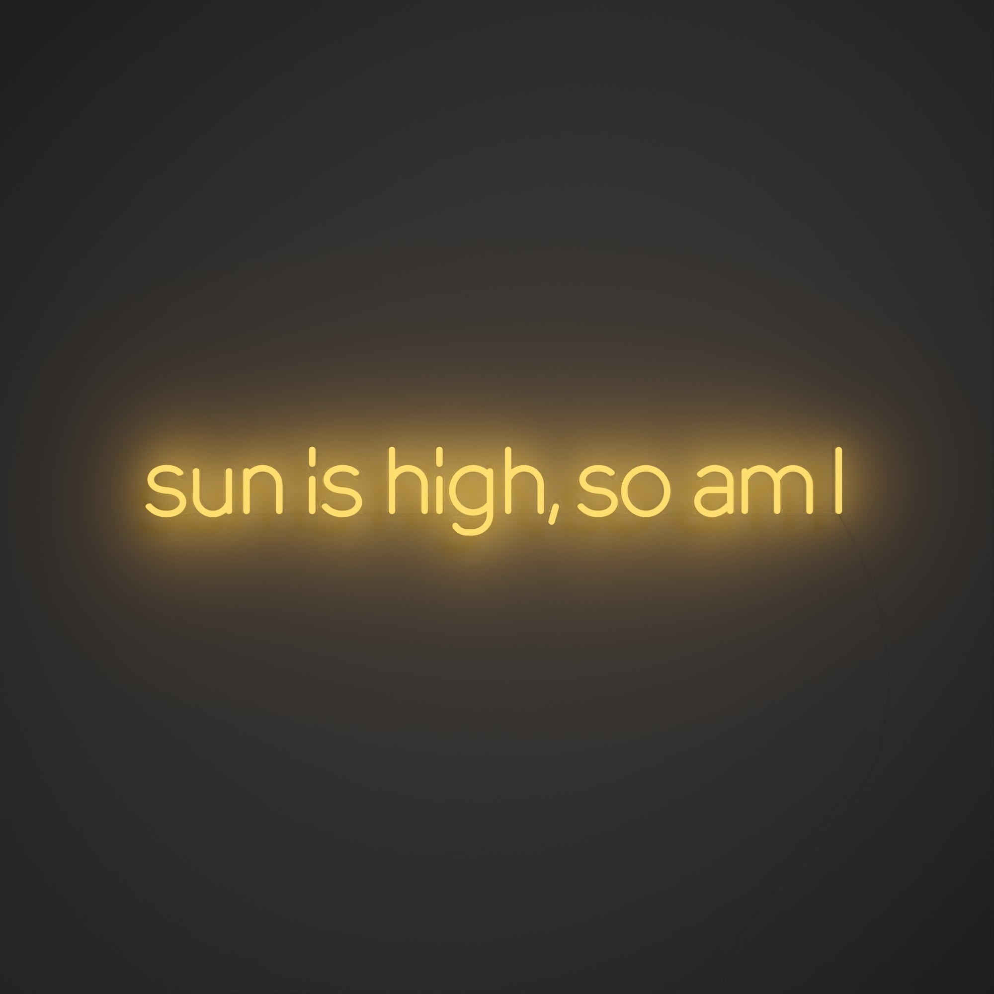 Sun is high, so am I - Cudi Yellow Gold - YELLOWPOP UK