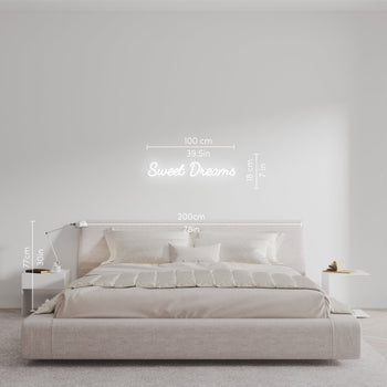 Sweet Dreams - LED neon sign - YELLOWPOP UK