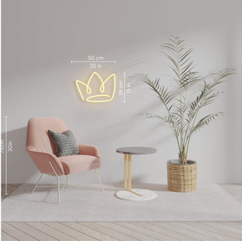 The Crown - LED neon sign - YELLOWPOP UK