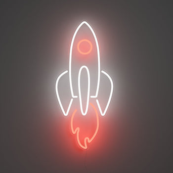 The Rocket - LED Neon Sign - YELLOWPOP UK