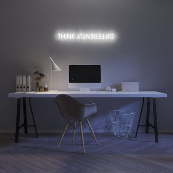 Think Differently by Bobby Berk, LED neon sign - YELLOWPOP UK