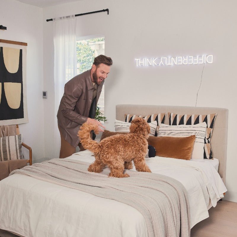 Think Differently by Bobby Berk, LED neon sign - YELLOWPOP UK