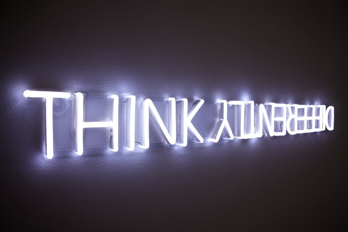 Think Differently by Bobby Berk, LED neon sign - YELLOWPOP UK