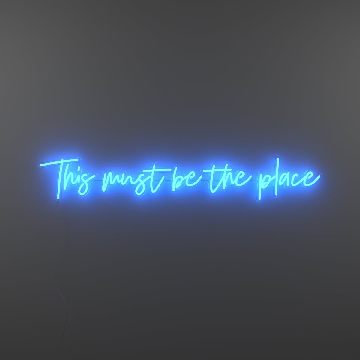This must be the place - LED neon sign - YELLOWPOP UK