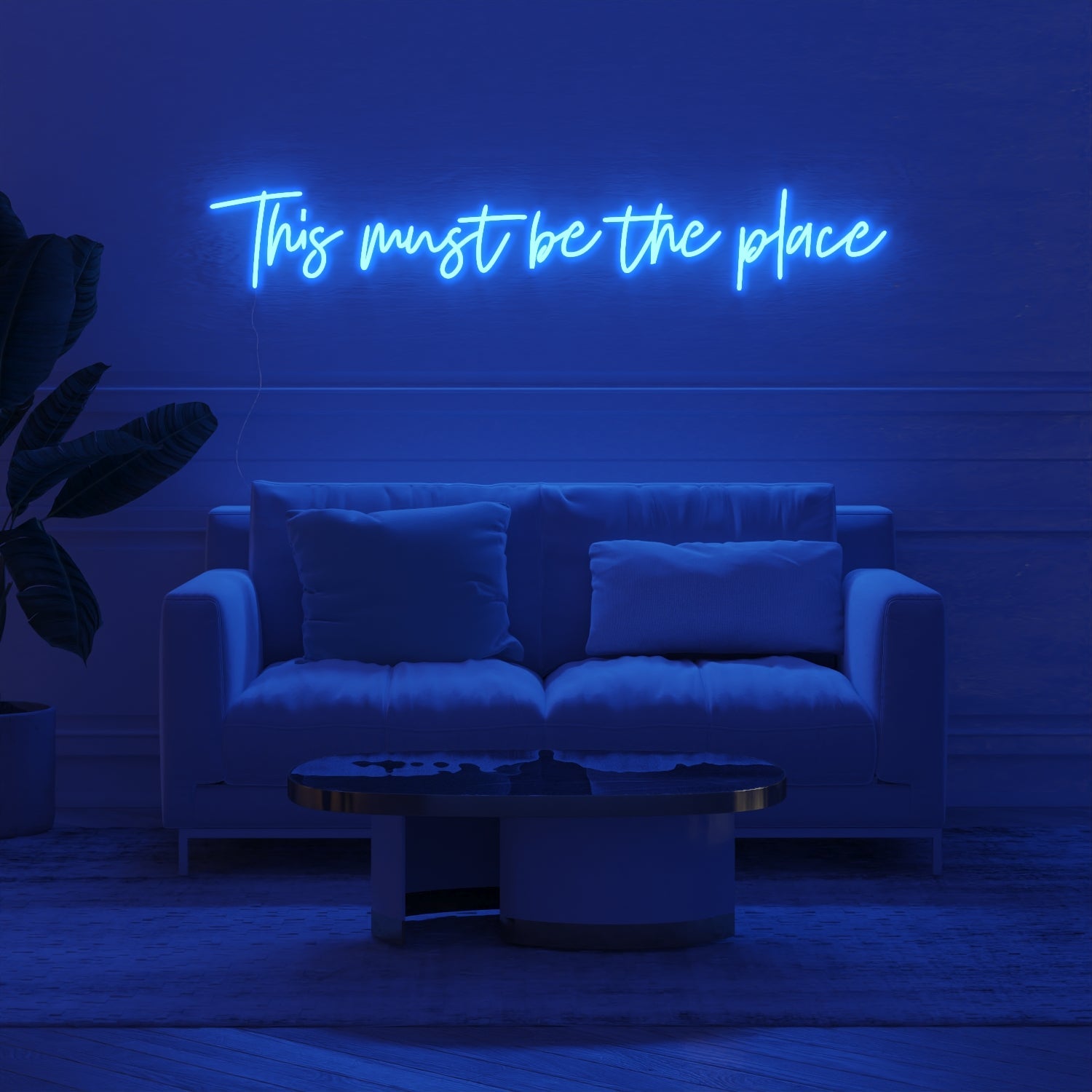 This must be the place - LED neon sign - YELLOWPOP UK