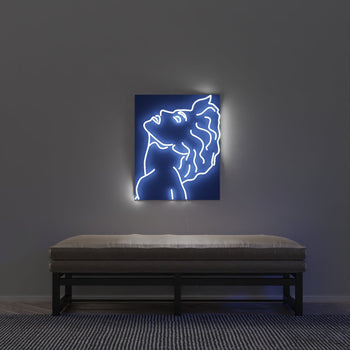 True Blue by Madonna, LED neon sign - YELLOWPOP UK