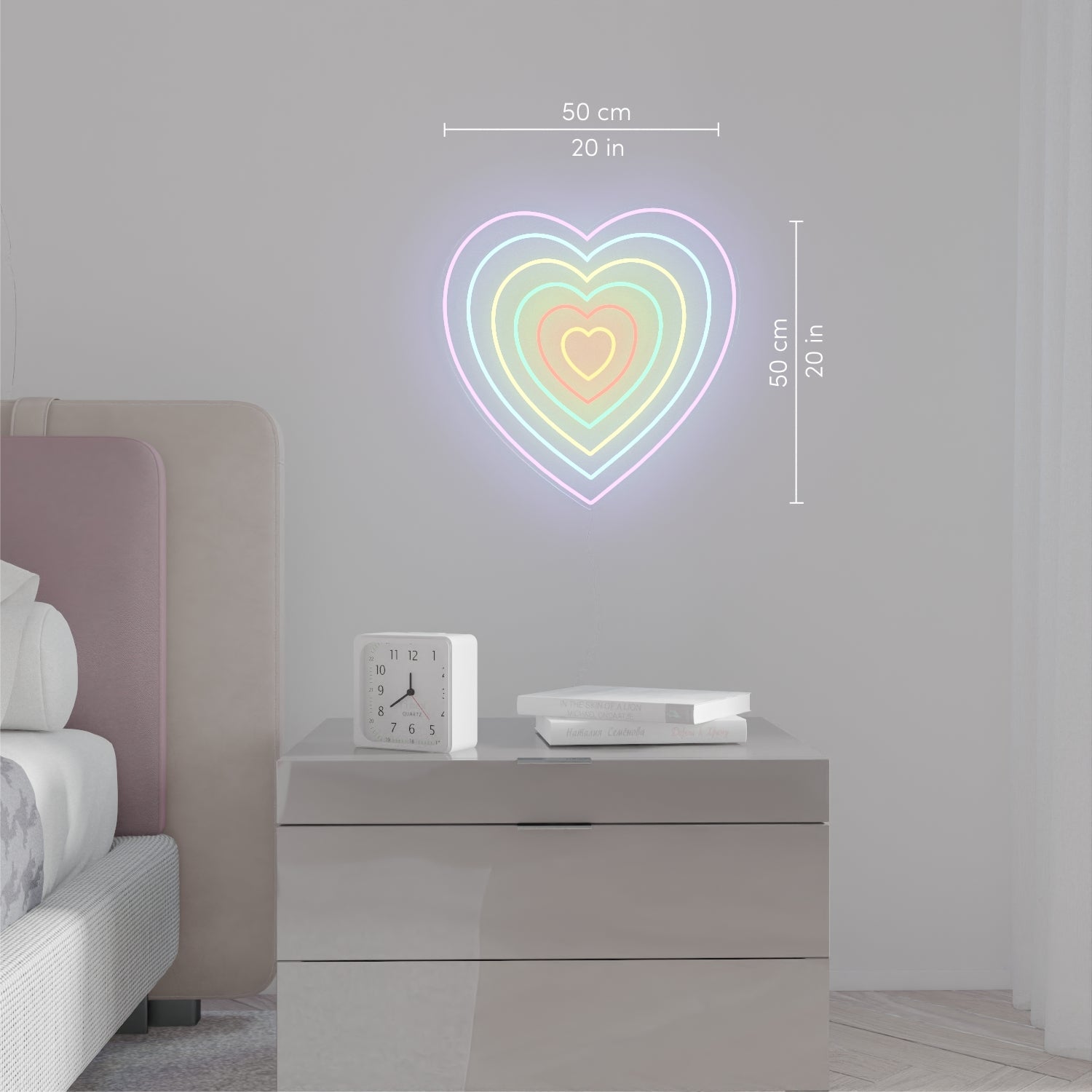 Unlimited Heart - LED neon sign - YELLOWPOP UK