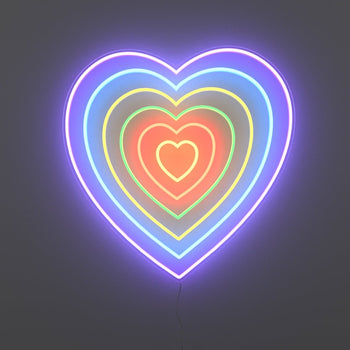 Unlimited Heart - LED neon sign - YELLOWPOP UK