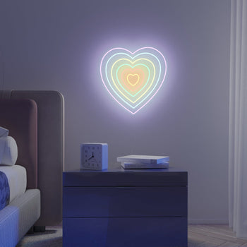 Unlimited Heart - LED neon sign - YELLOWPOP UK